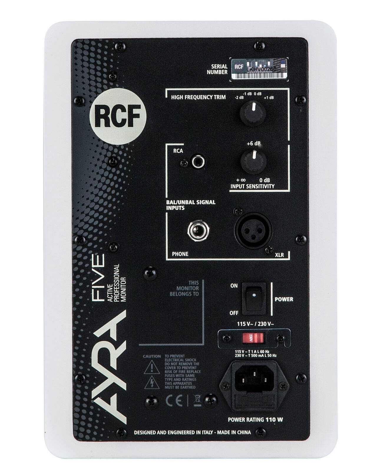 RCF Ayra 5 White 登場！自社製パーツで作られた高コスト