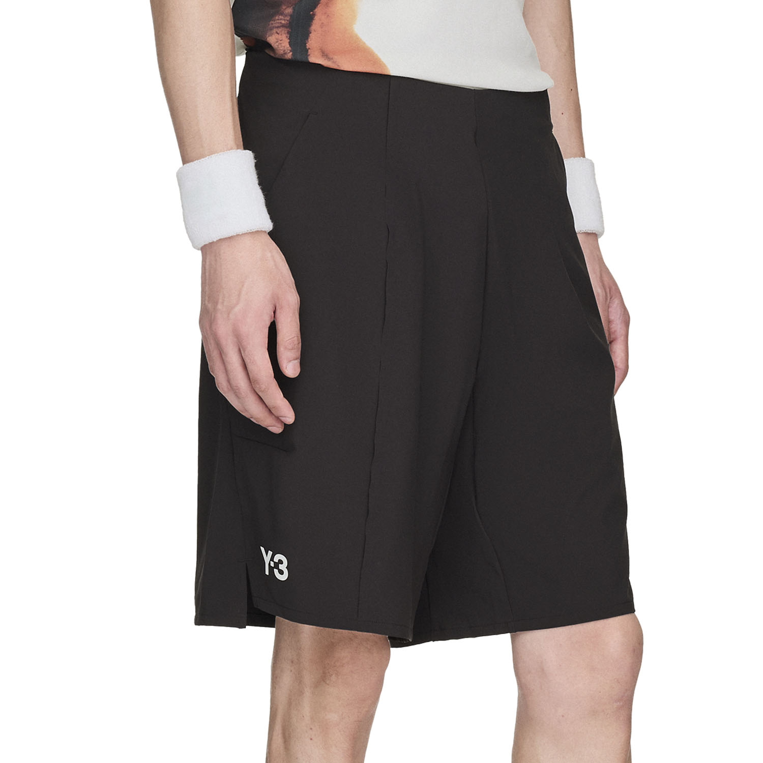 adidas Y-3 Pro Ergo 9in Men's Tennis Shorts - Black