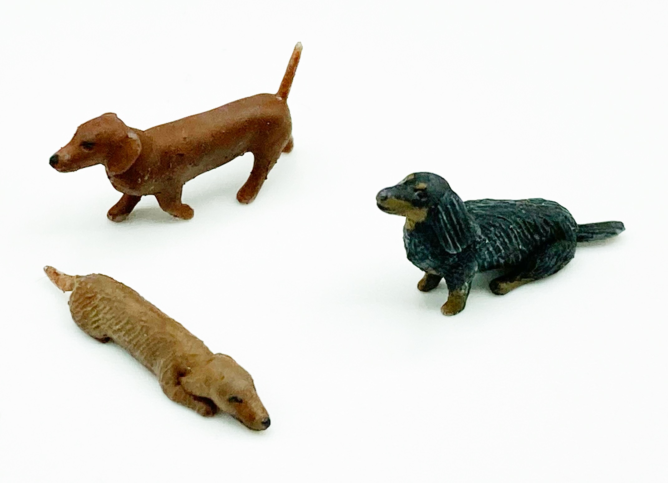 CHINO MODEL[CMW-007]1/35 ミニチュアダックスフンドセット - M.S