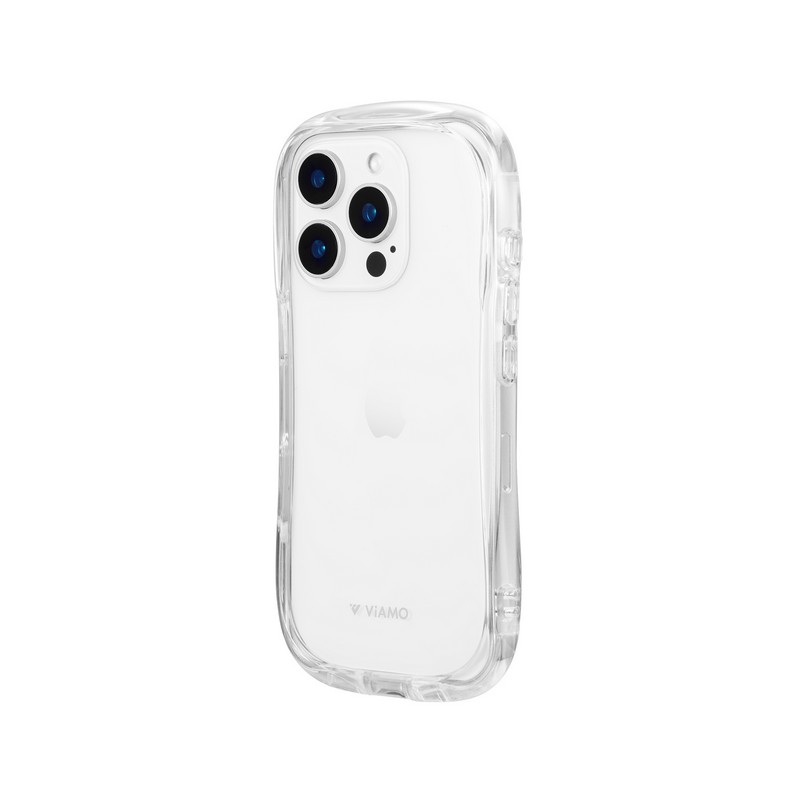 iPhone 16 Pro 耐傷・耐衝撃ハイブリッドケース 「ViAMO crystal