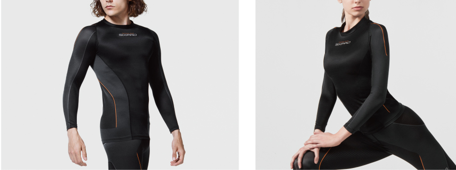 SIXPAD』から 「SIXPAD Training Suit Long Sleeve Top、Short Sleeve