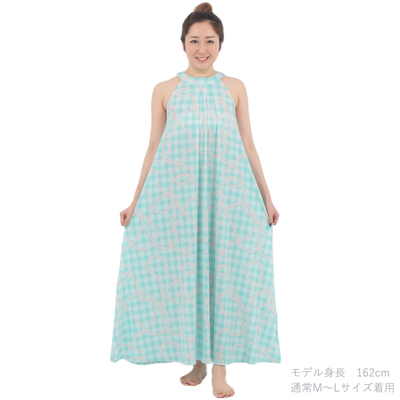 フラダンス ワンピース リゾート フラドレス ステージ衣装 ラウンド