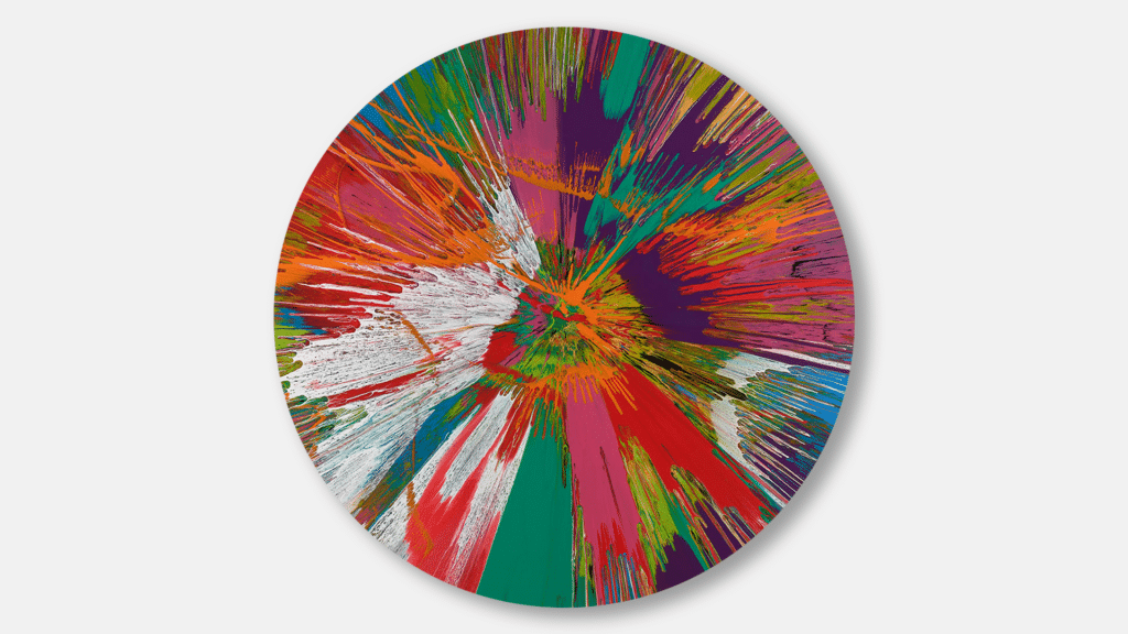 Damien Hirst - Spin Paintings » MUCA