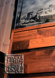 ウォールナットチェストの近藤家具