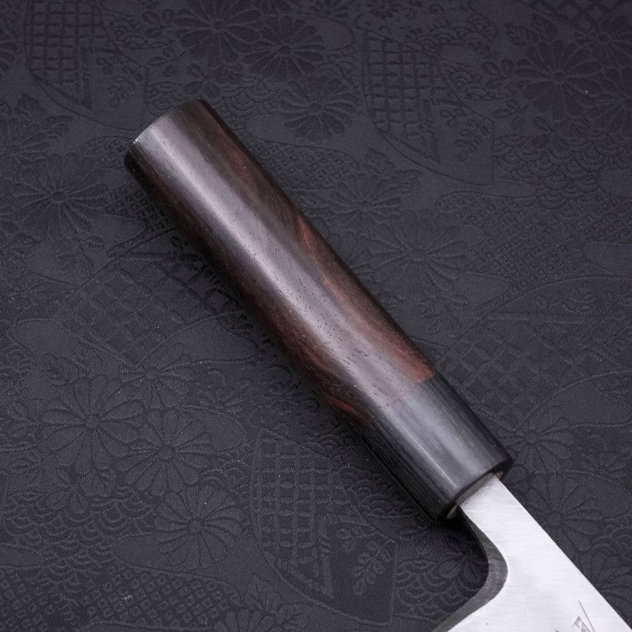 出刃 青紙2号 ダマスカス 紫檀柄 165mm – MUSASHI