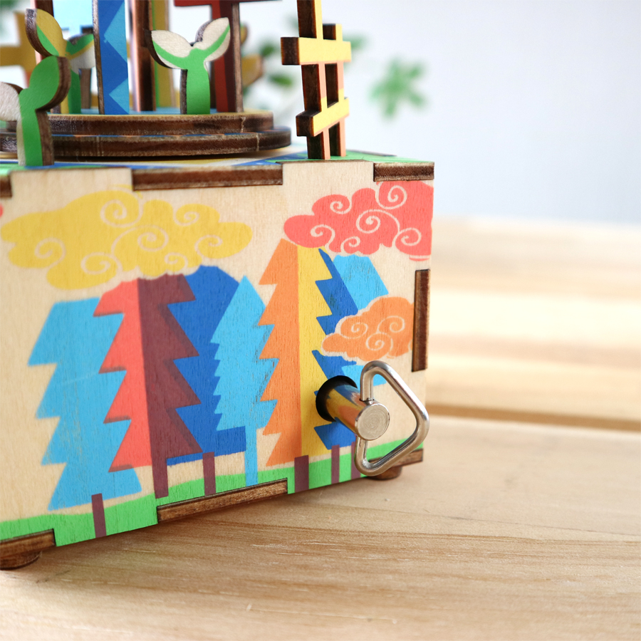 18弁】DIY オルゴール 手作り EA204S 空のおうち ｜株式会社オルゴール