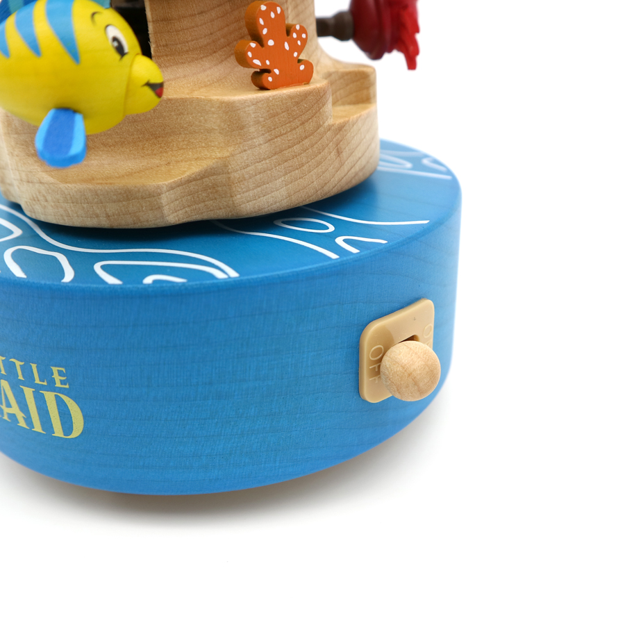 ディズニー 木製 オルゴール【リトルマーメイド】既製品 ｜株式会社