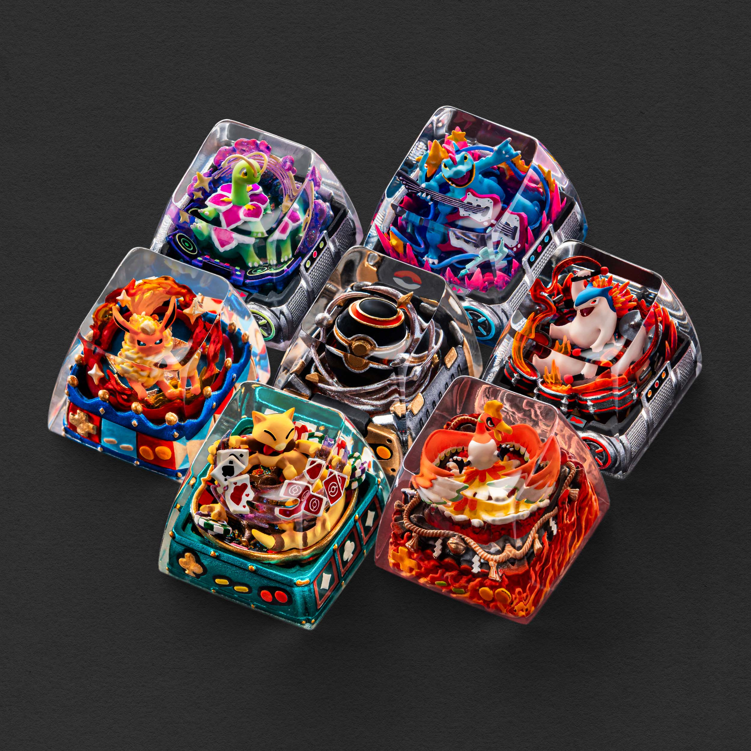 Pokemon Artisan Keycaps by S-Craft – Nouvolo