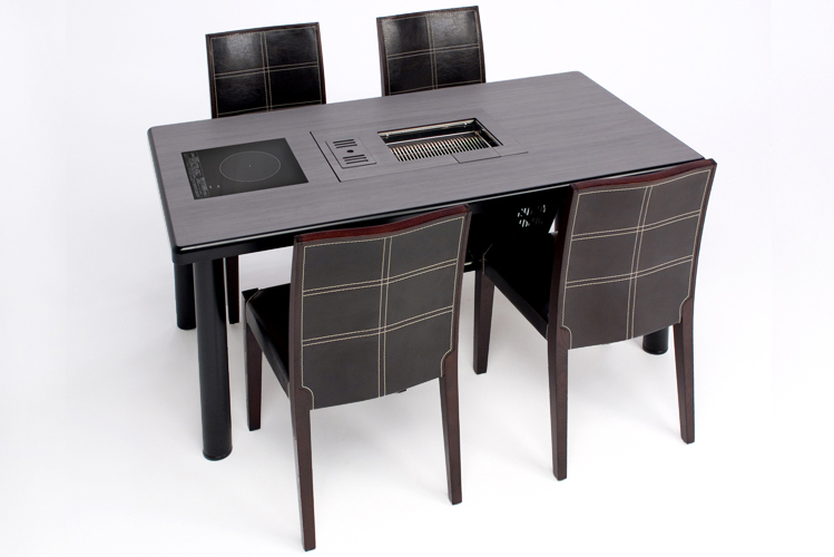 無煙ロースター・クリーンタイプ/煙が出ない焼肉を実現！ノンダクトBBQ