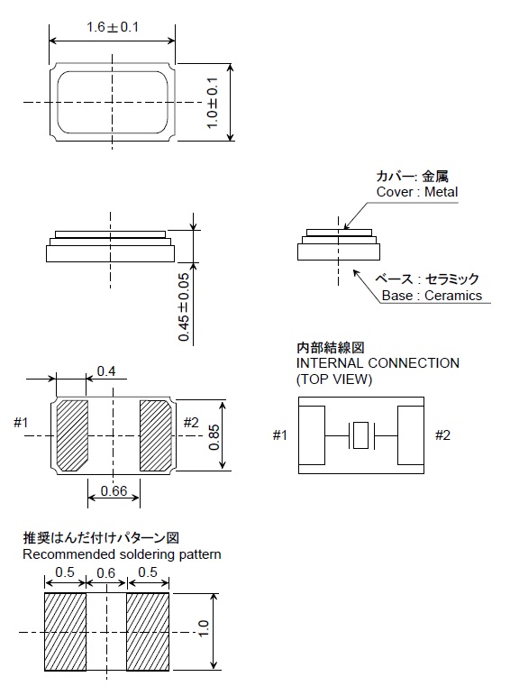 NX1610SA｜水晶振動子｜製品情報｜日本電波工業株式会社 - NDK -