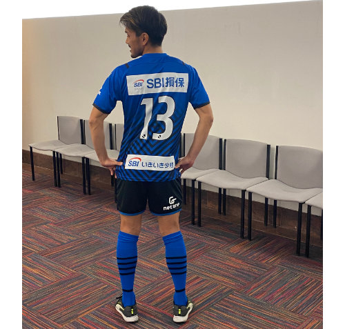 2021年シーズンユニフォーム（パンツ背面）及びアカデミーユニフォーム