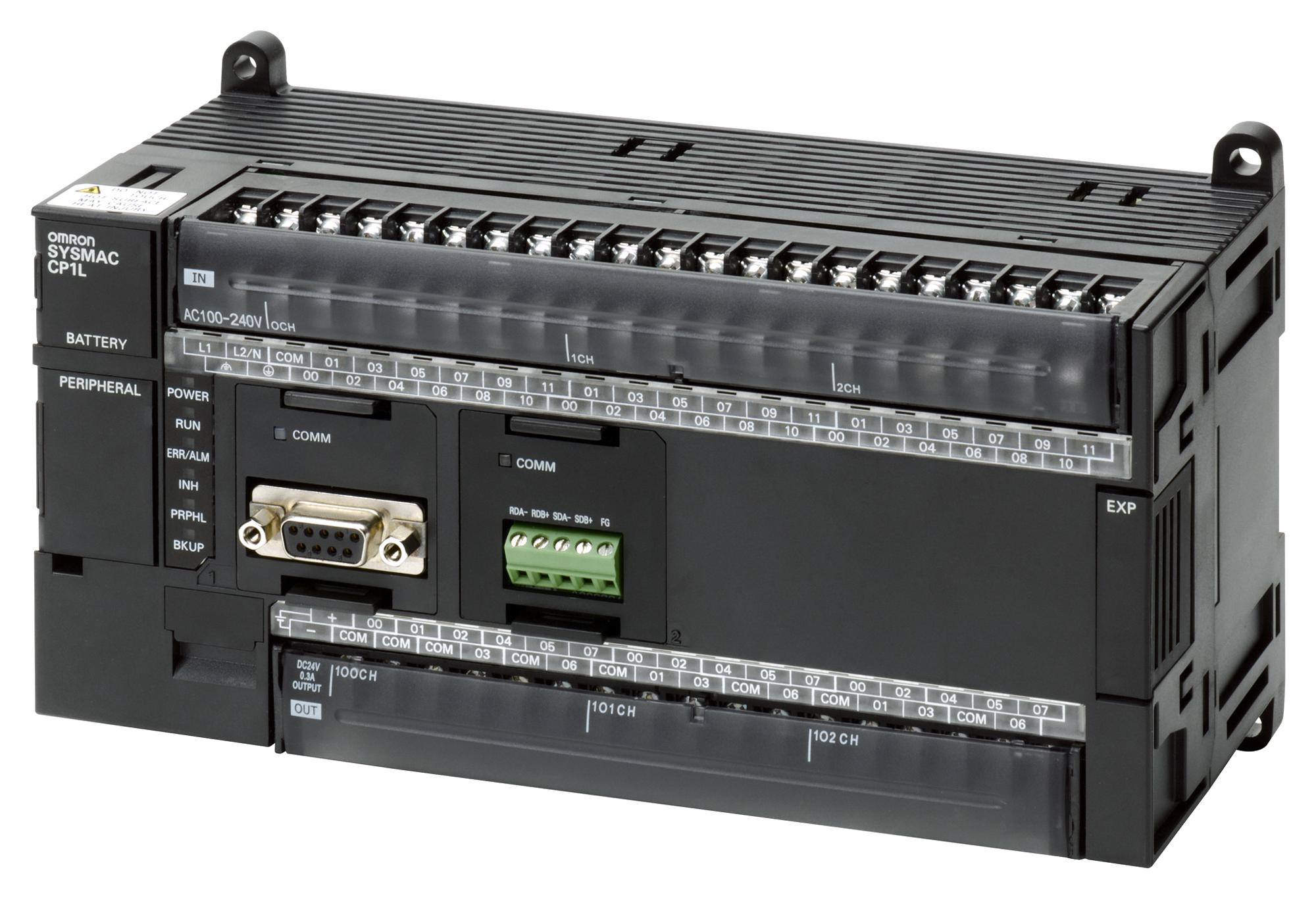 CP1L-M60DR-A OMRON INDUSTRIAL AUTOMATION, PLC Programmer, 36