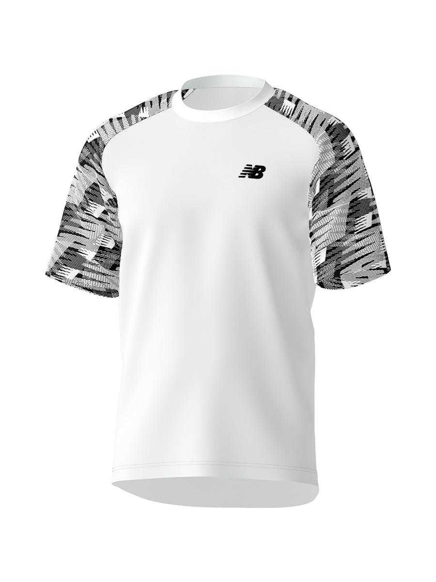 昇華/染め】半袖ラグランハイブリットゲームシャツ｜JMFC0120