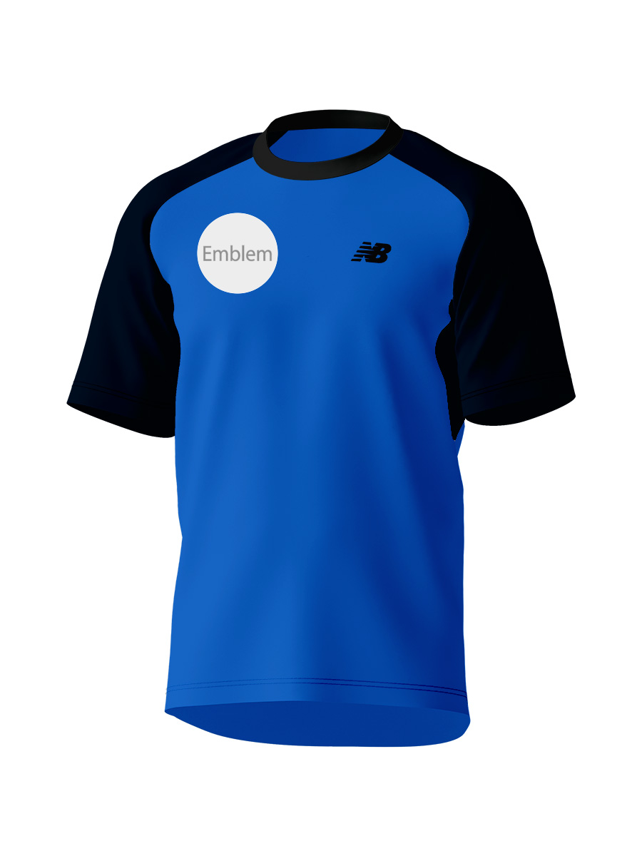 昇華】半袖ラグランスリーブゲームシャツ20/ムジ/エンブレム入