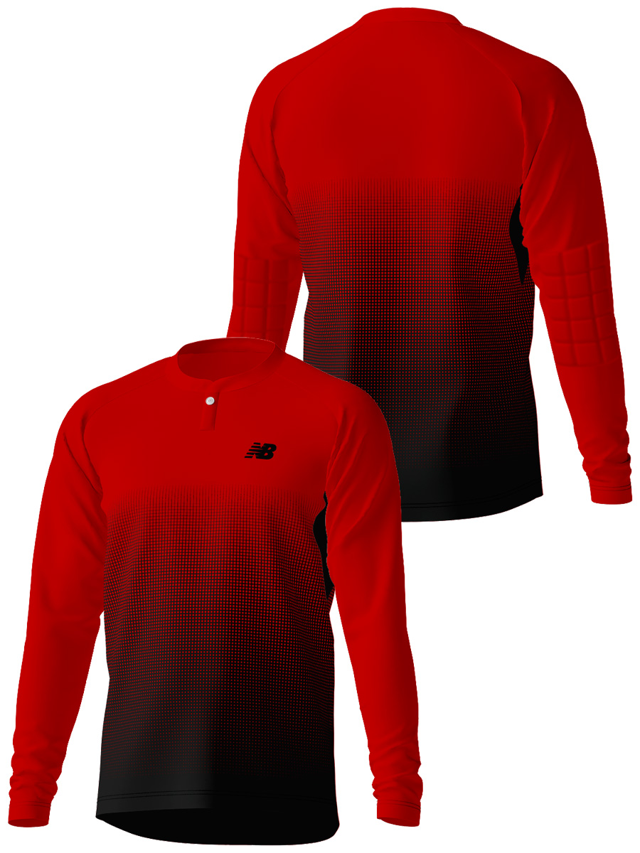 昇華】GK長袖ラグランスリーブゲームシャツ/グラデーション/パッド付