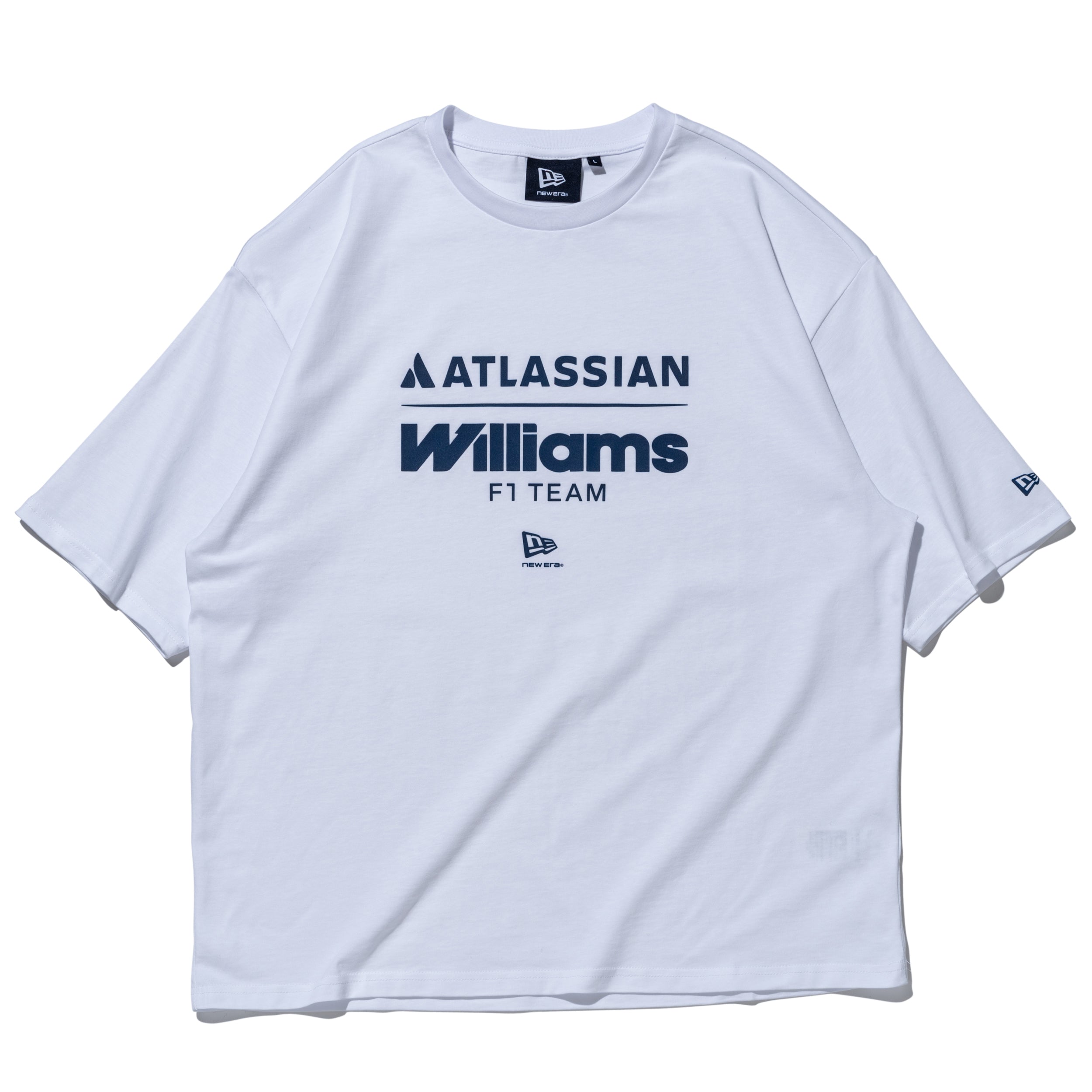 半袖 オーバーサイズド コットン Tシャツ Atlassian Williams F1 Team