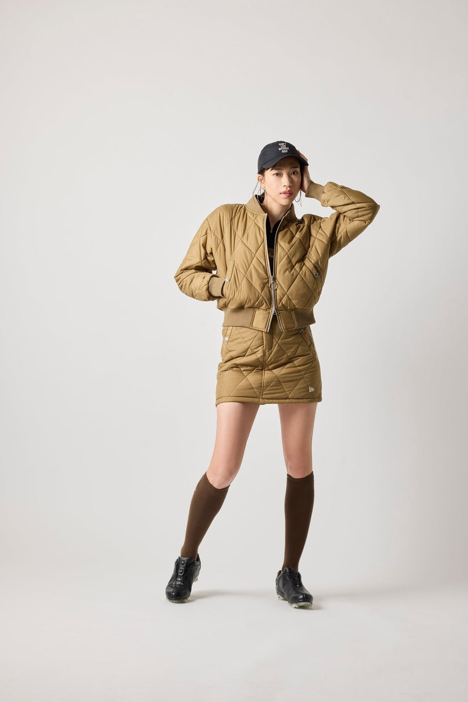 Women's ライト インサレーティッド スカート カーキ | ゴルフ
