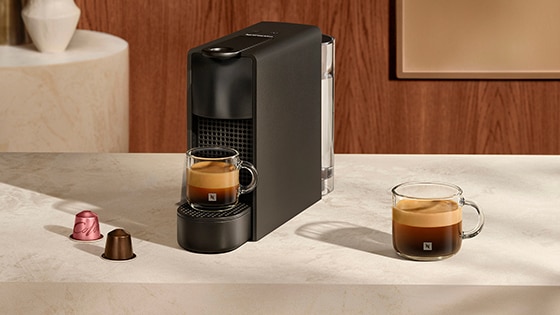 Nespresso Essenza - Grey | Compact Mini Espresso Machine