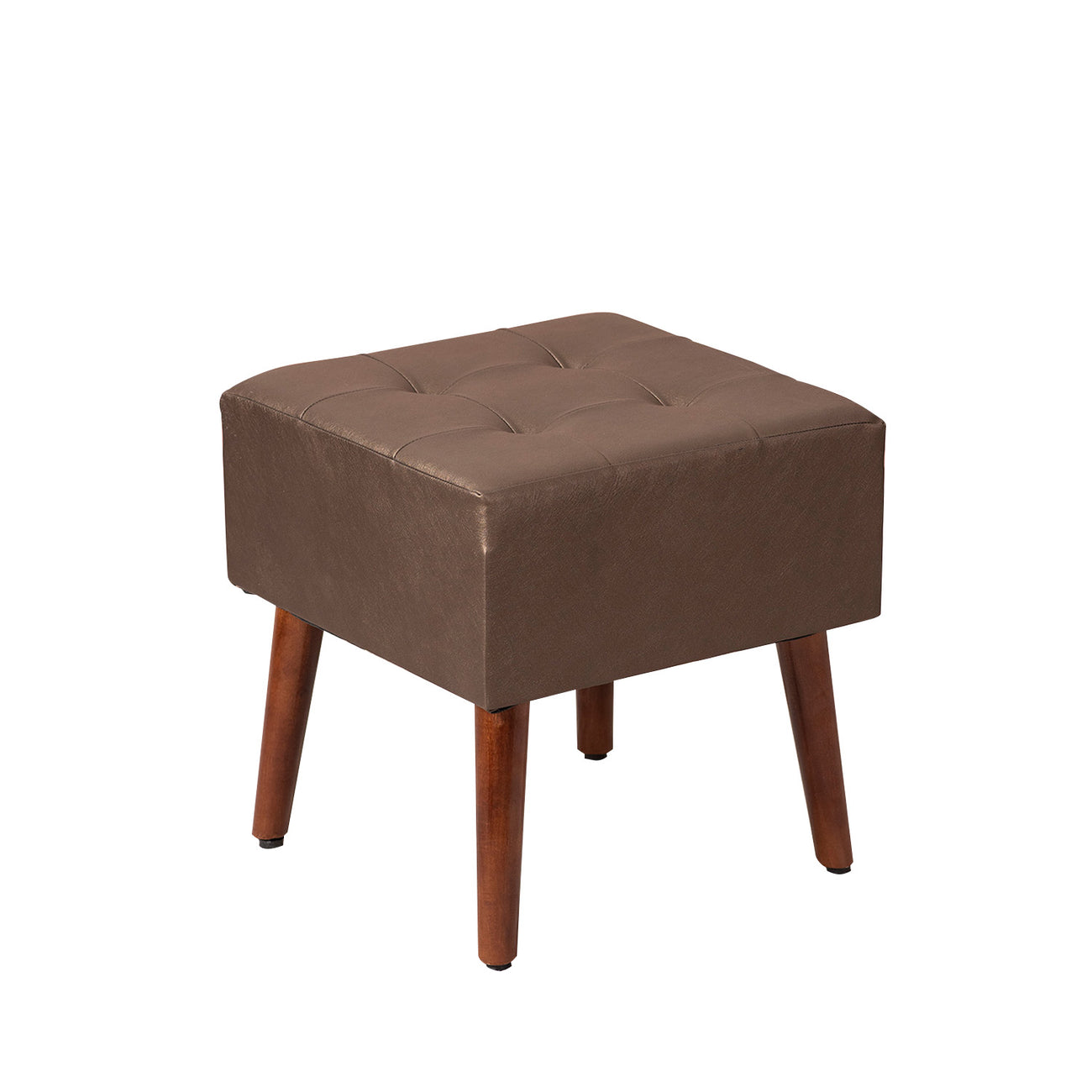 Axel Faux Leather Wooden bench stool for bedroom – Nestroots