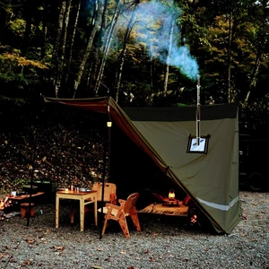 キャンプ＆フィッシングの付録:YOKA CABIN！フライシートが付属する