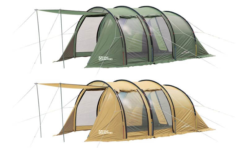 TENT FACTORY(テントファクトリー) フォーシーズン トンネル 2ルーム
