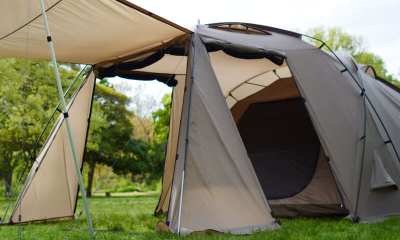 Hilander(ハイランダー) アルミフレーム2ルームテント スタート