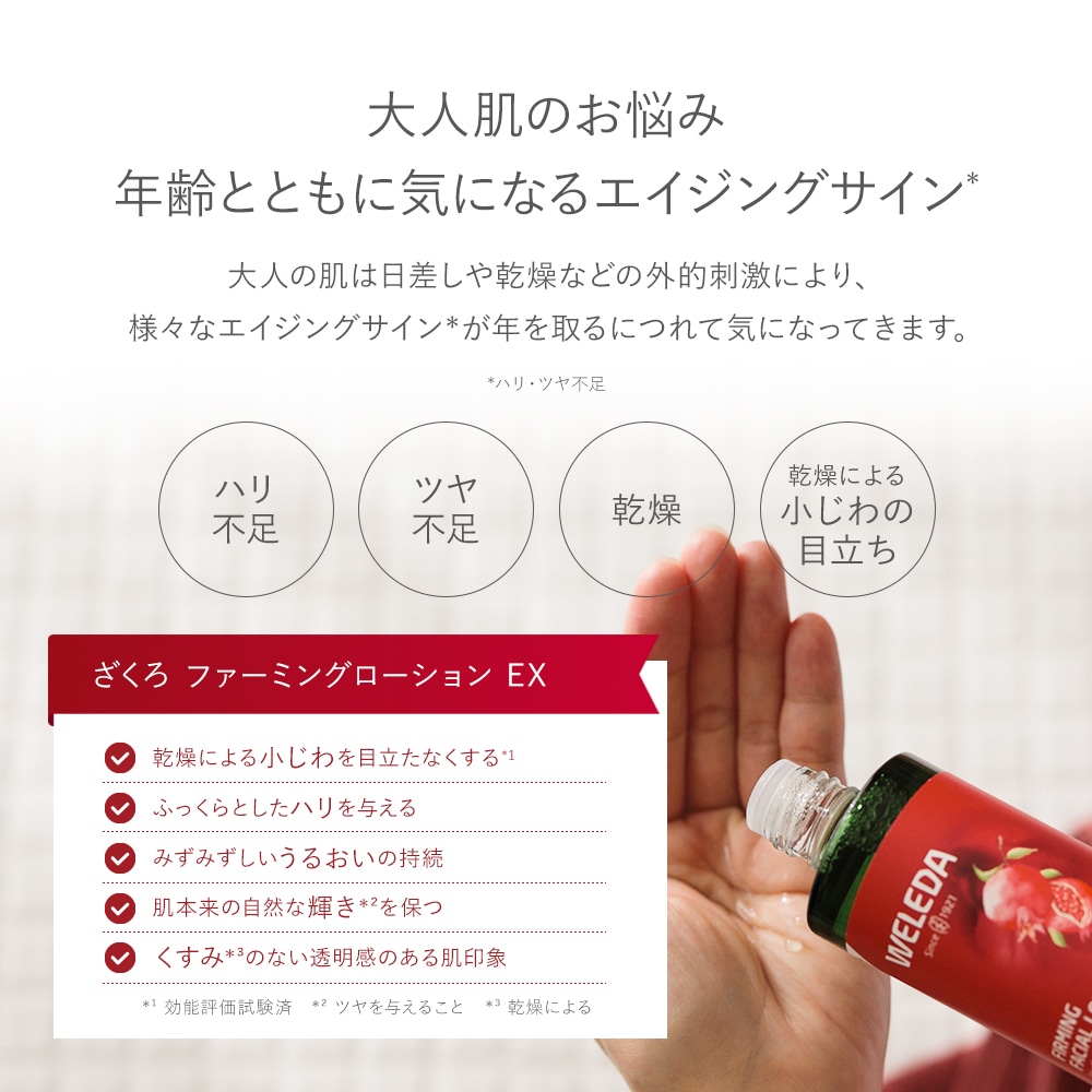 ヴェレダ ざくろ ファーミングローション EX: WELEDA|ネイチャーズ