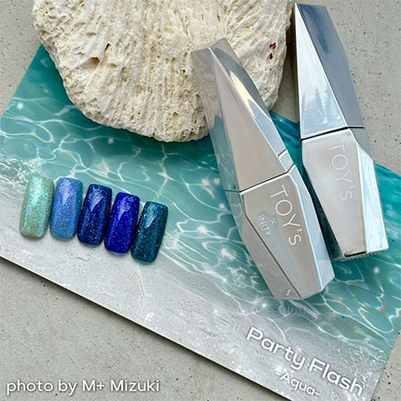 TAT - TOY's × INITY - パーティーフラッシュ アクア 5色セット