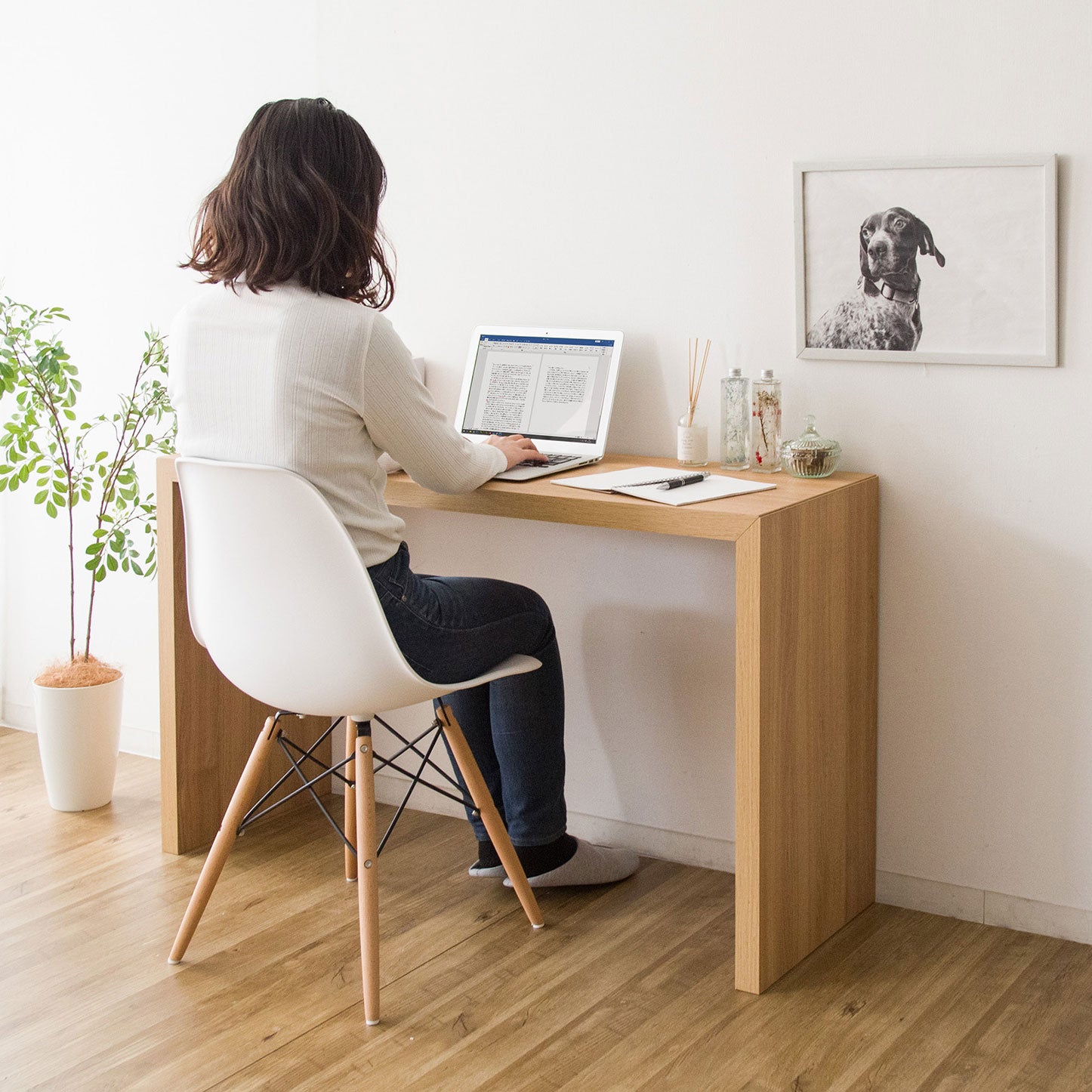 シンプルデスク Visage Neo – NANASAI ONLINE STORE