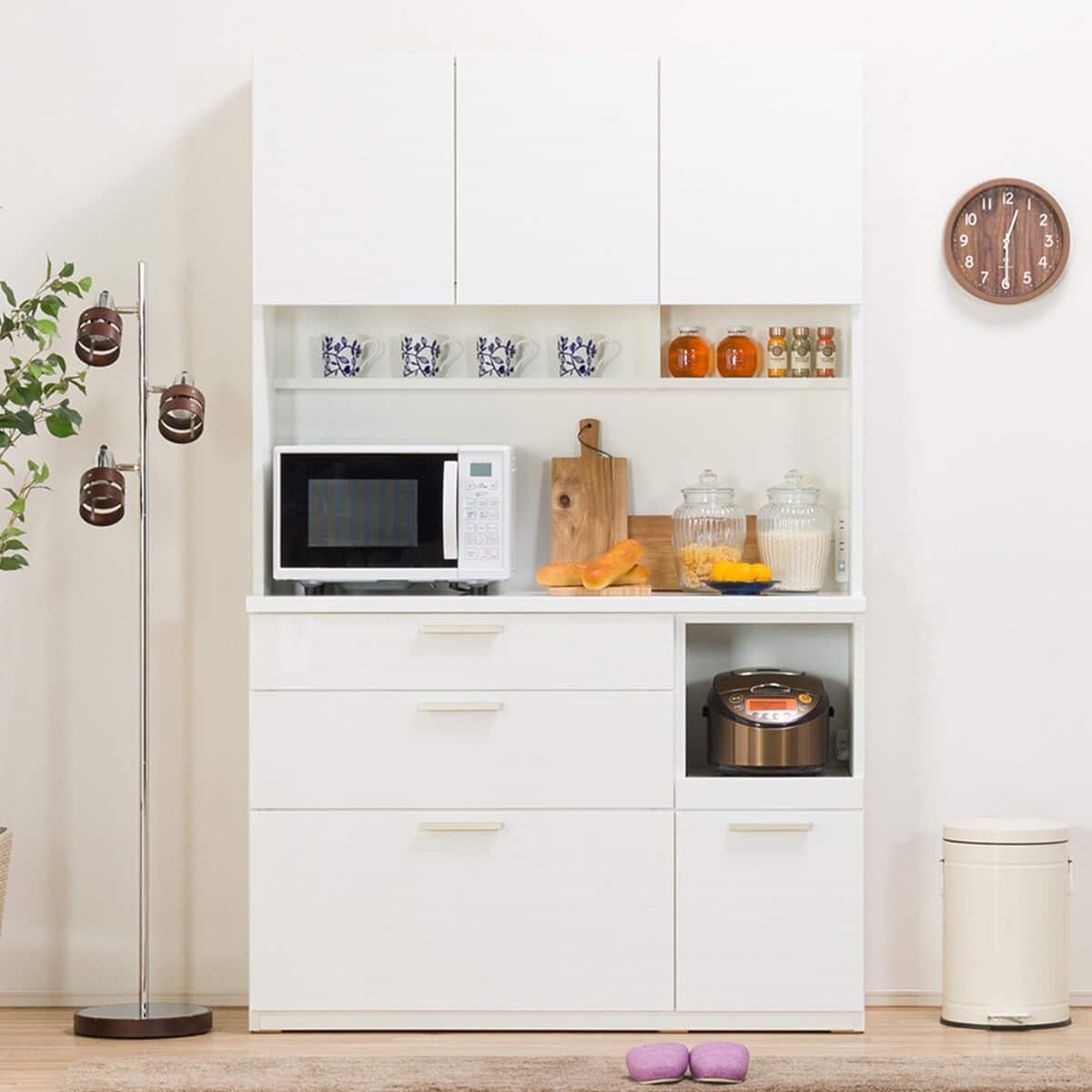 キッチンボード (ソレル 120KB WH) | ニトリネット【公式】 家具