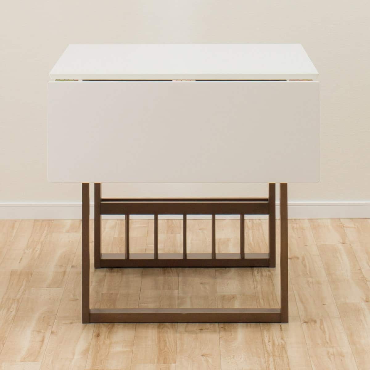 伸長式ダイニングテーブル(ロピア2 WH/MBR) | ニトリネット【公式