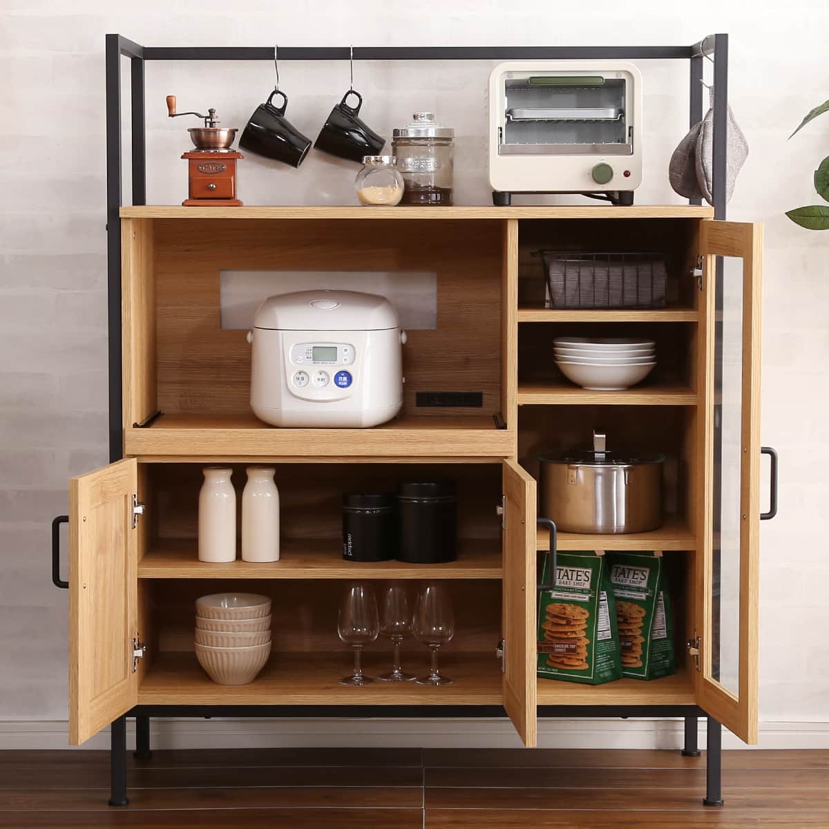 ヴィンテージテイストのレンジボード(NA) | ニトリネット【公式】 家具