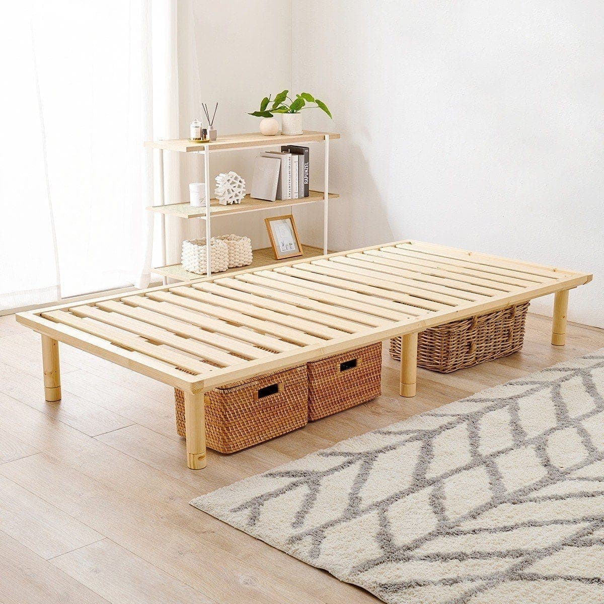 頑丈ロングすのこベッド (シングル NA) | ニトリネット【公式】 家具