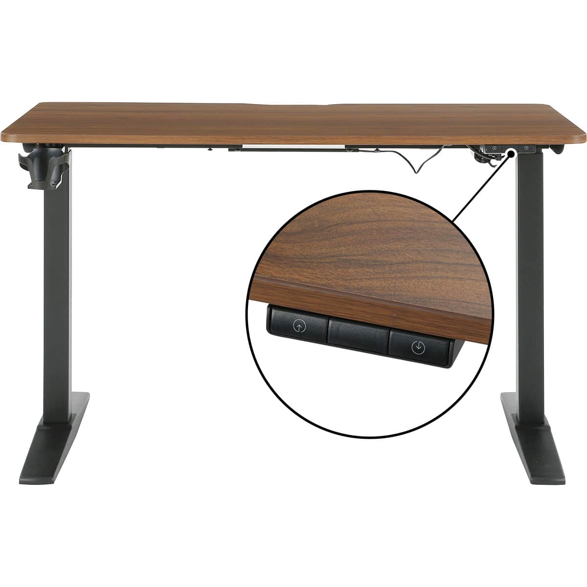 電動昇降デスク(UP001 MBR/BK) | ニトリネット【公式】 家具