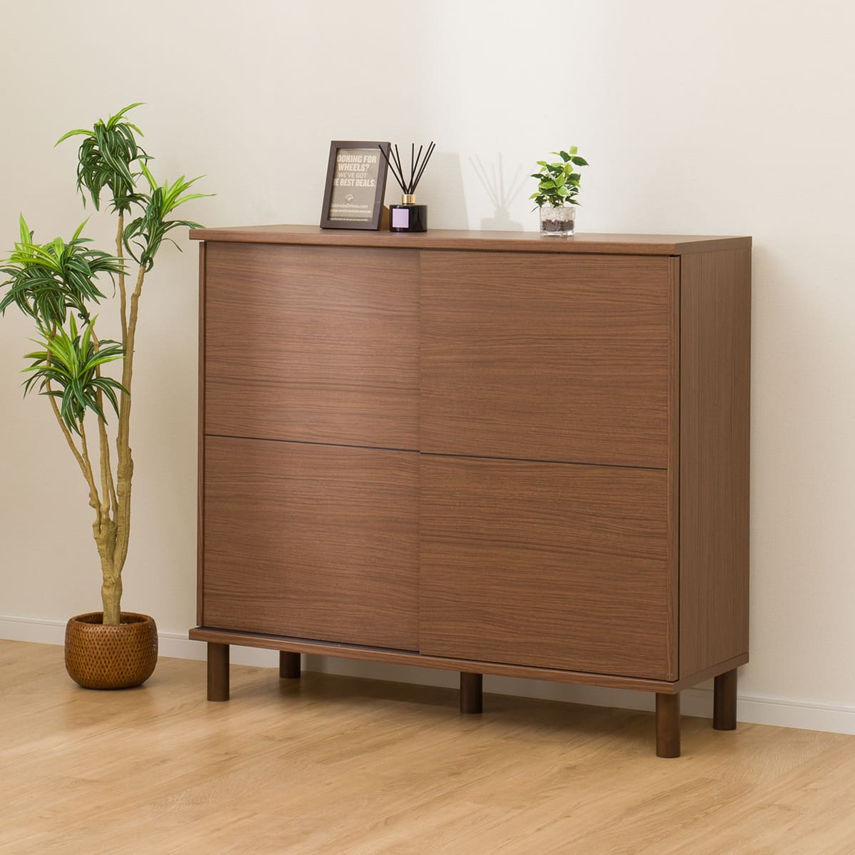 シューズボックス(HKD120 MBR) | ニトリネット【公式】 家具