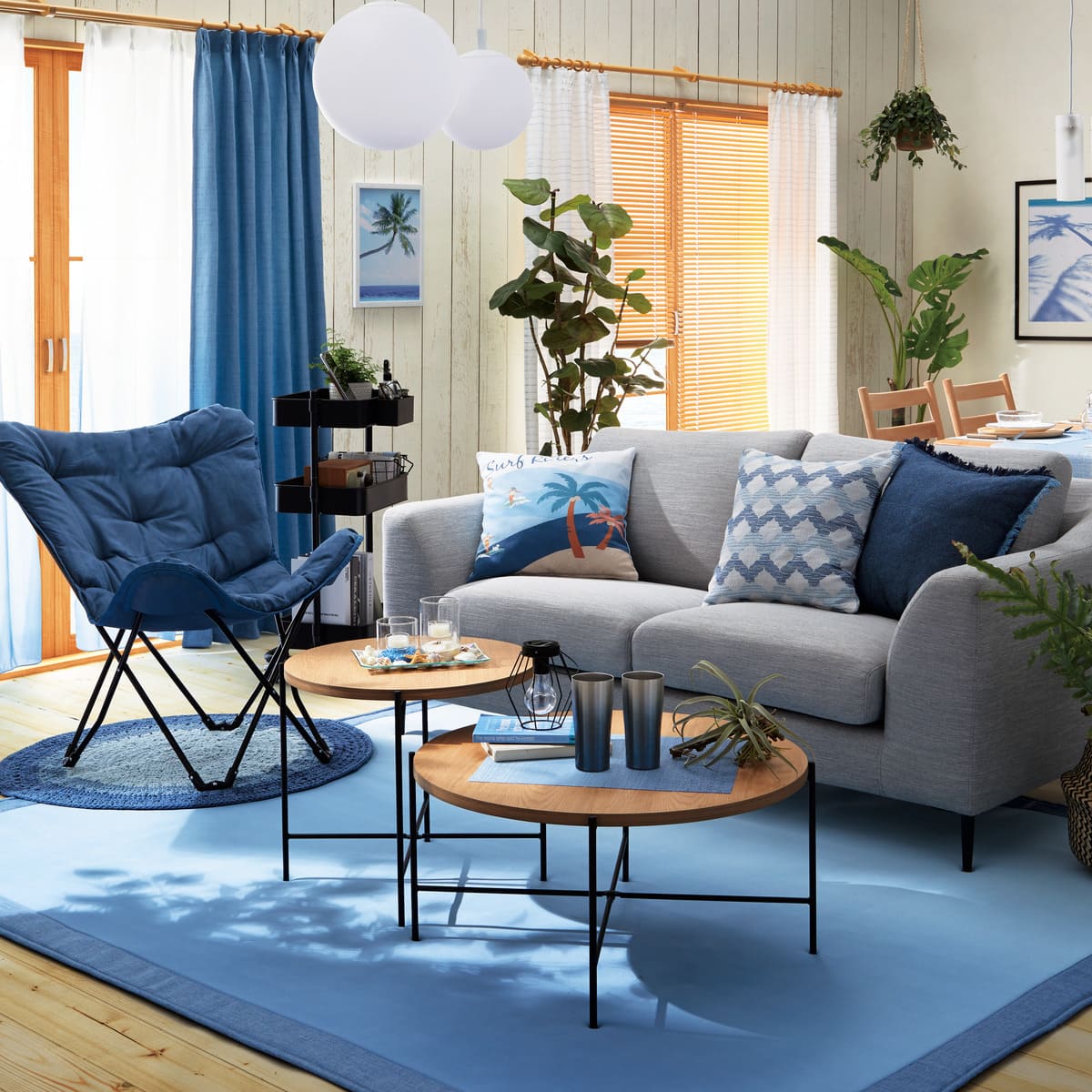 円形テーブルセット(ヴェルカー7050LBR) | ニトリネット【公式】 家具