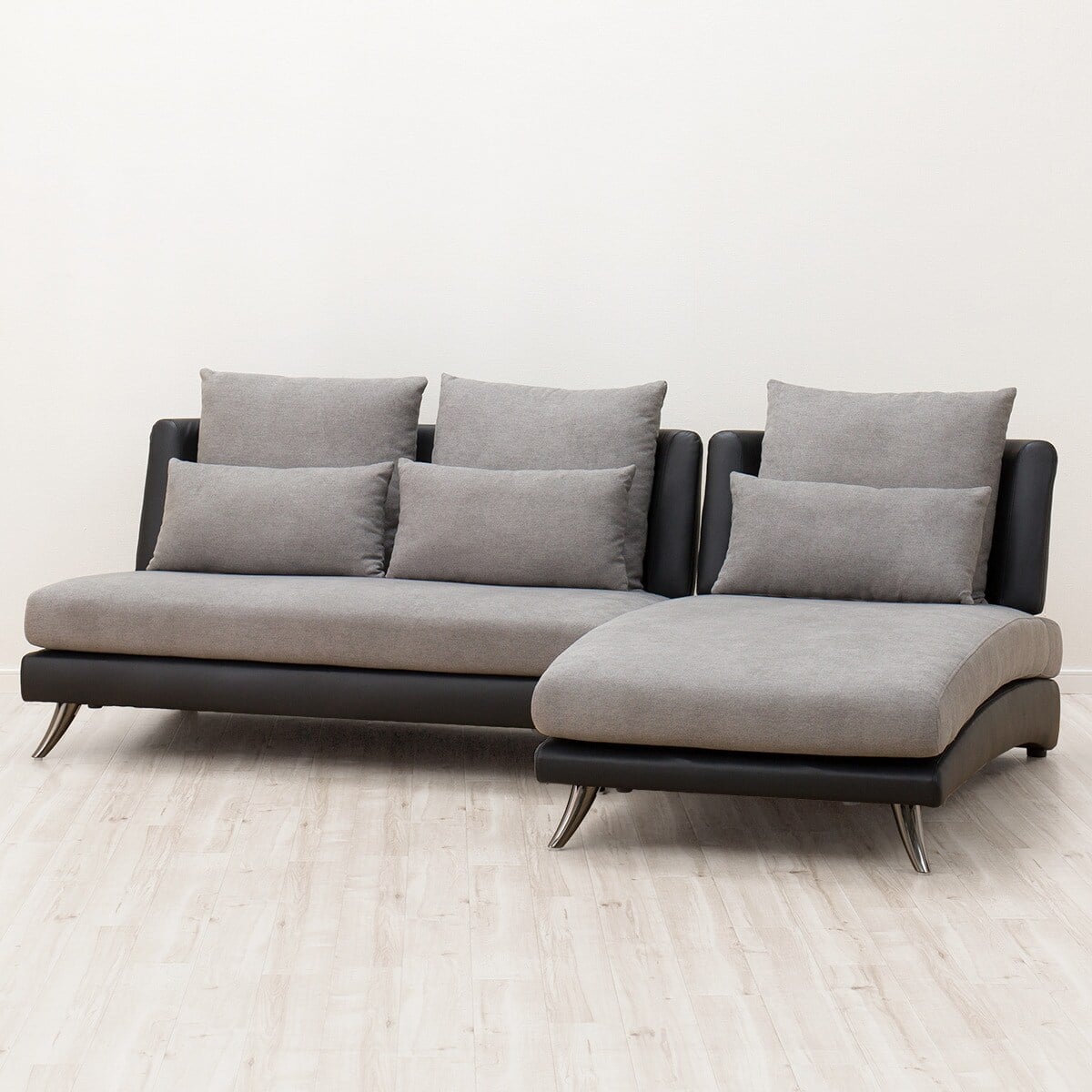 カウチソファ 布張りタイプ (ポーション2KD GY) | ニトリネット【公式