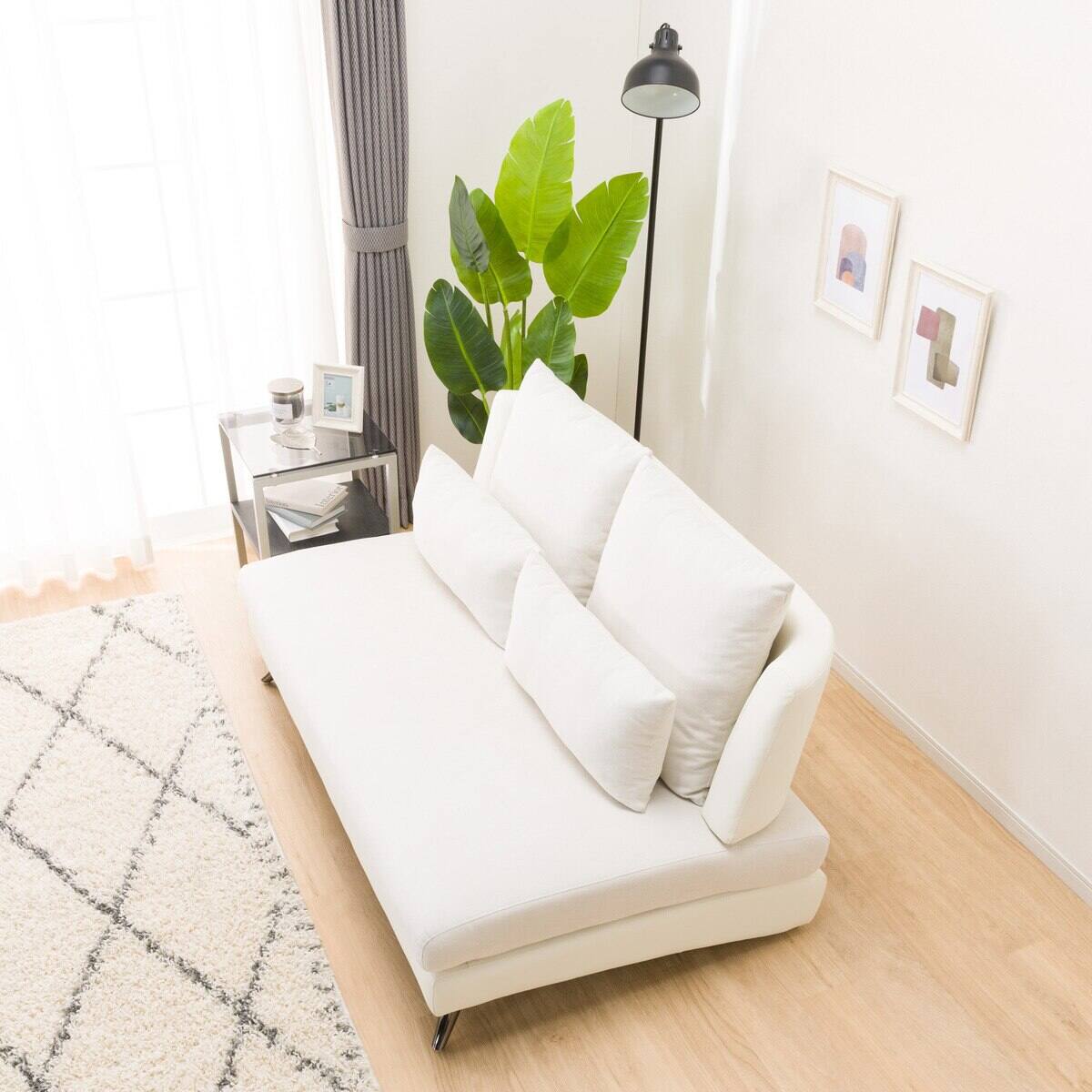 2人掛けソファ 布張りタイプ (ポーション2KD IV) | ニトリネット【公式