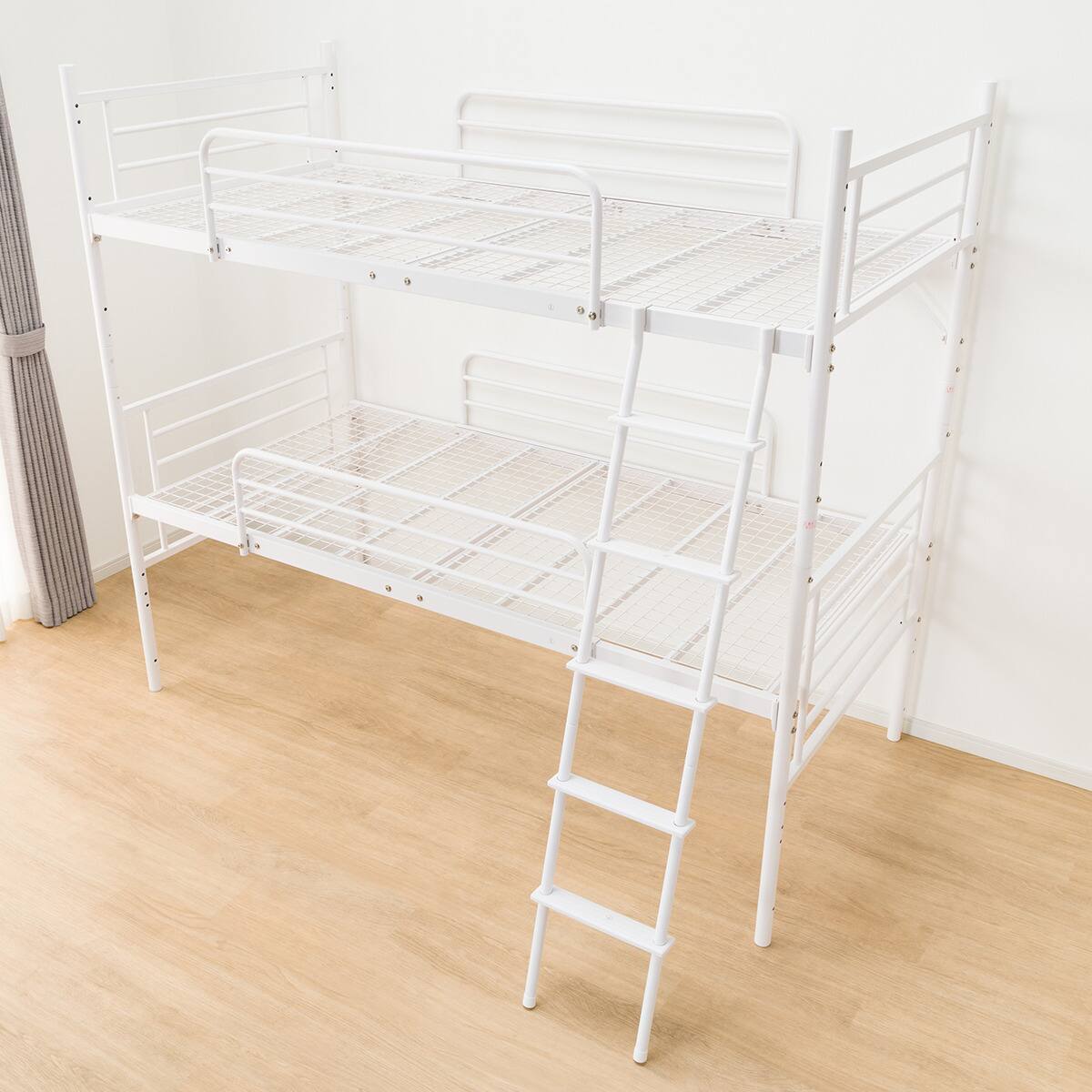 スチール2段ベッド(JB01WH) | ニトリネット【公式】 家具・インテリア通販