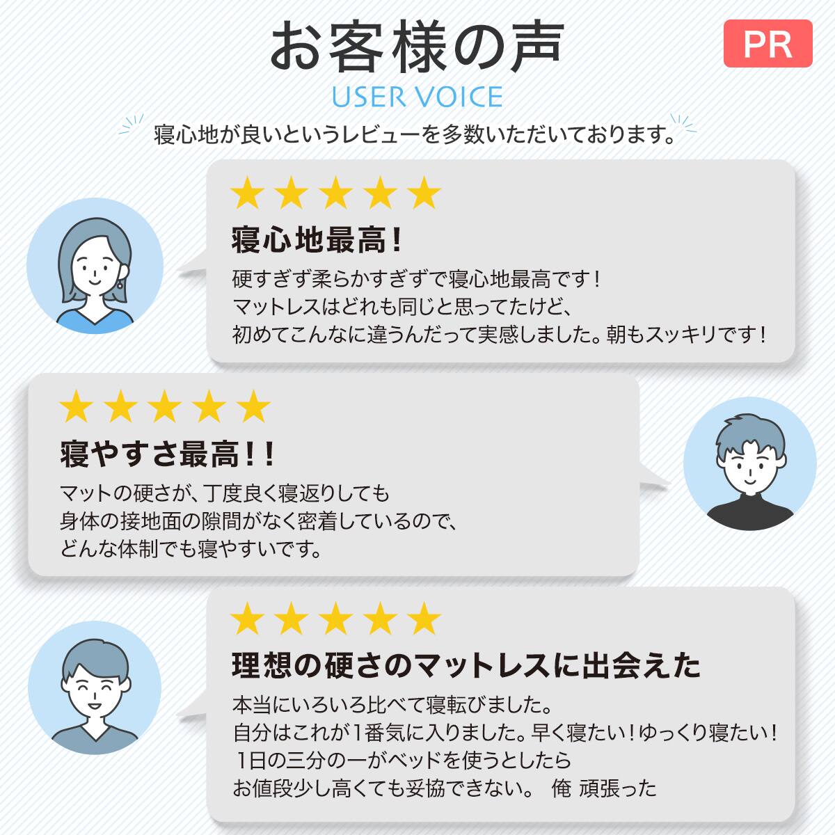 ダブルマットレス(NスリープハードH3-CC) | ニトリネット【公式】 家具