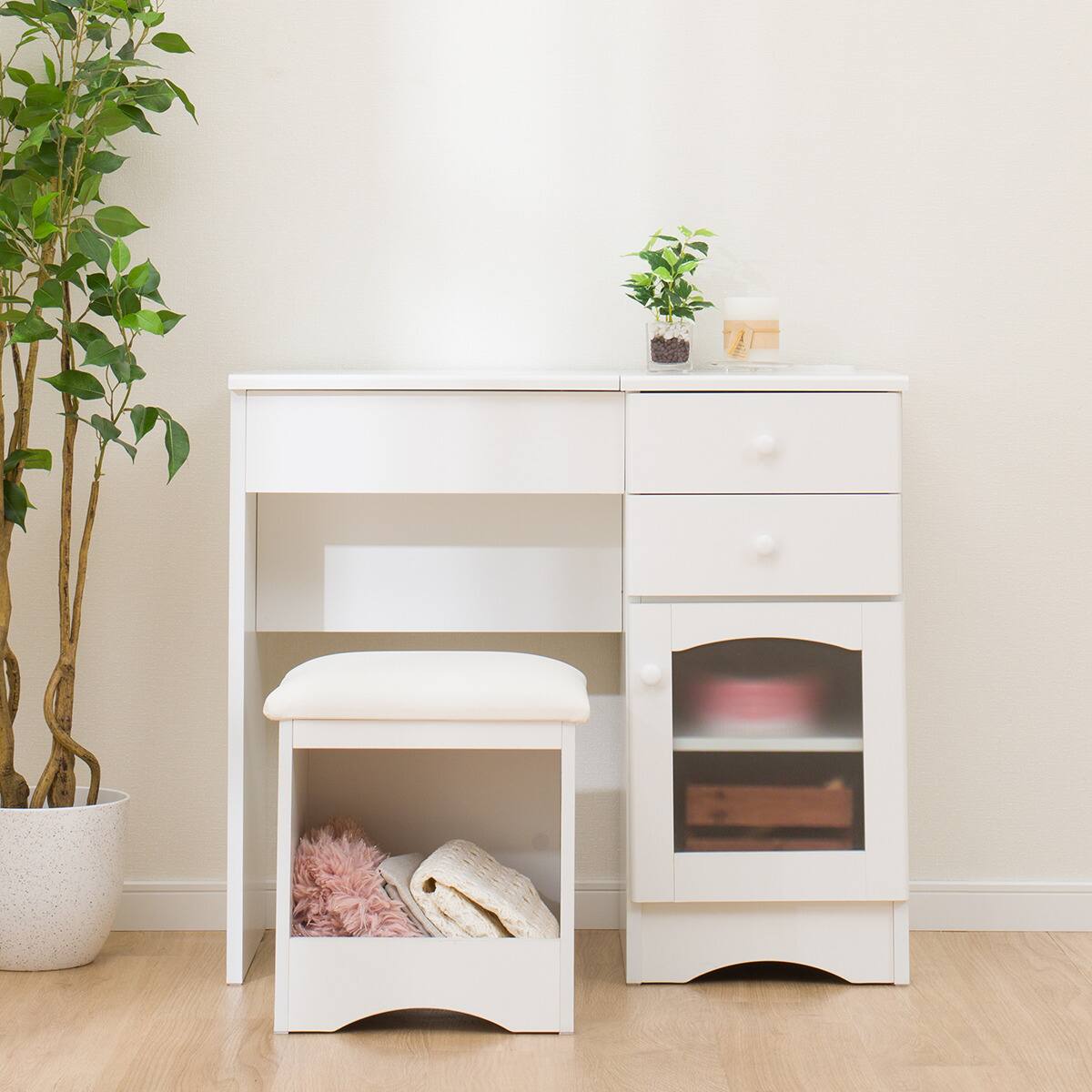 デスクドレッサー(DR011 WH) | ニトリネット【公式】 家具・インテリア通販