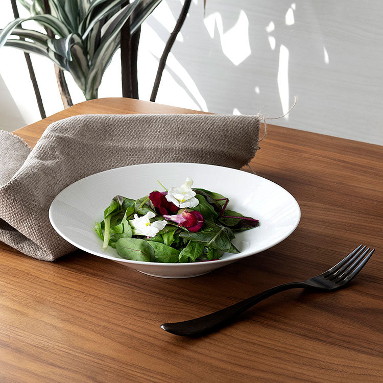 白いブランド食器｜21cmボール｜EXQUISITE｜ニッコー公式オンライン