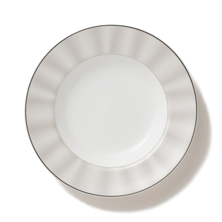 nikko食器｜24cmスーププレート (シルクプラチナム)｜プレート・深皿