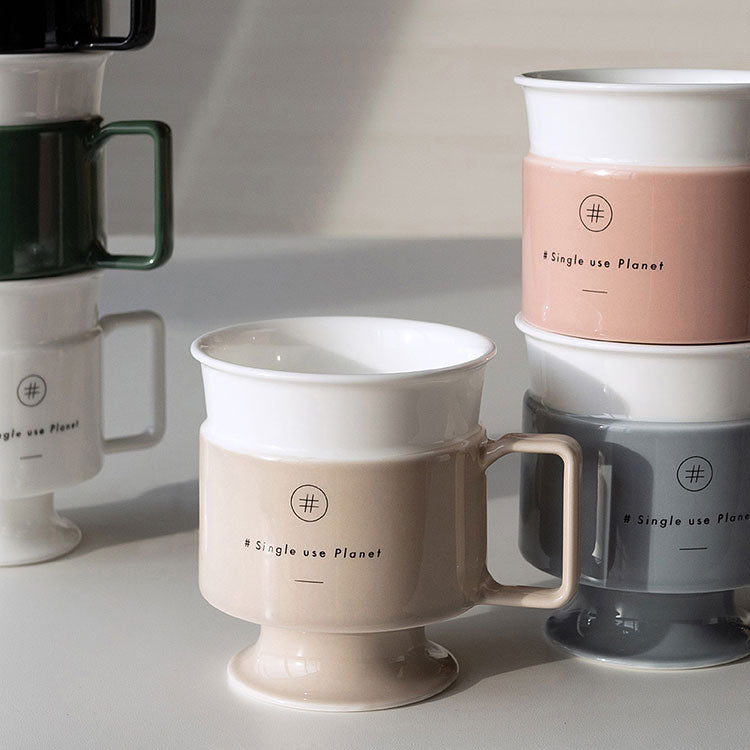 nikko食器｜#Single use Planet cup (サーモンピンク)｜マグ｜ニッコー