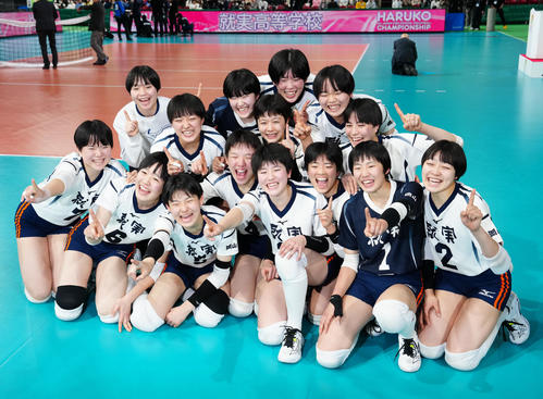 春高バレー】女子決勝 就実－下北沢成徳／大会最終日写真特集2