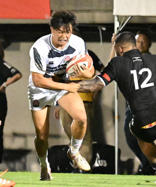 ラグビー】JAPAN XVは黒星発進も…初招集の植田和磨が2トライ「超速