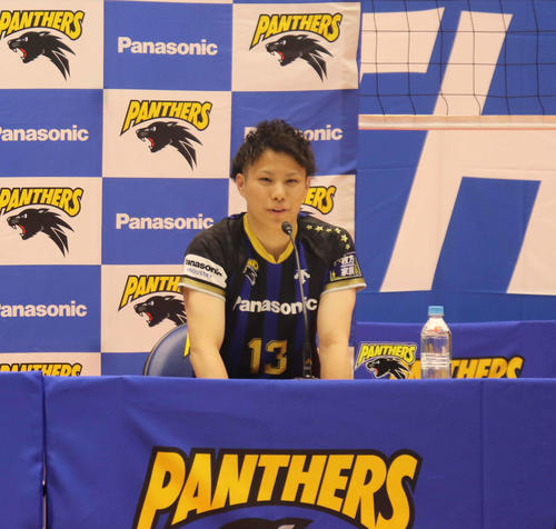 バレー】男子日本代表・山本智大がパナソニック入団「1年目から優勝