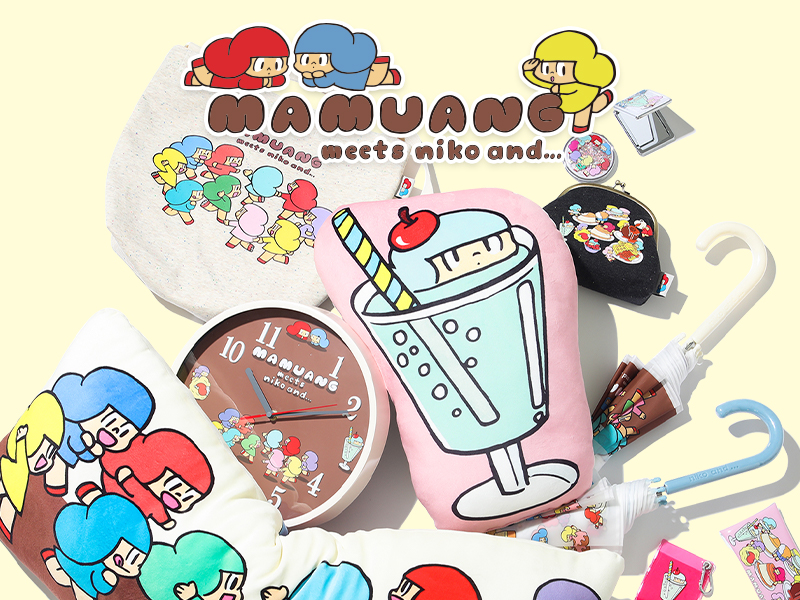 niko and がタイや日本で人気の「マムアンちゃん」との