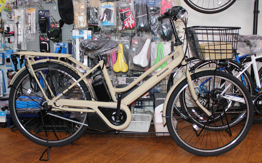 Panasonicの電動アシスト自転車ティモSの限定カラーが入荷いたしました。