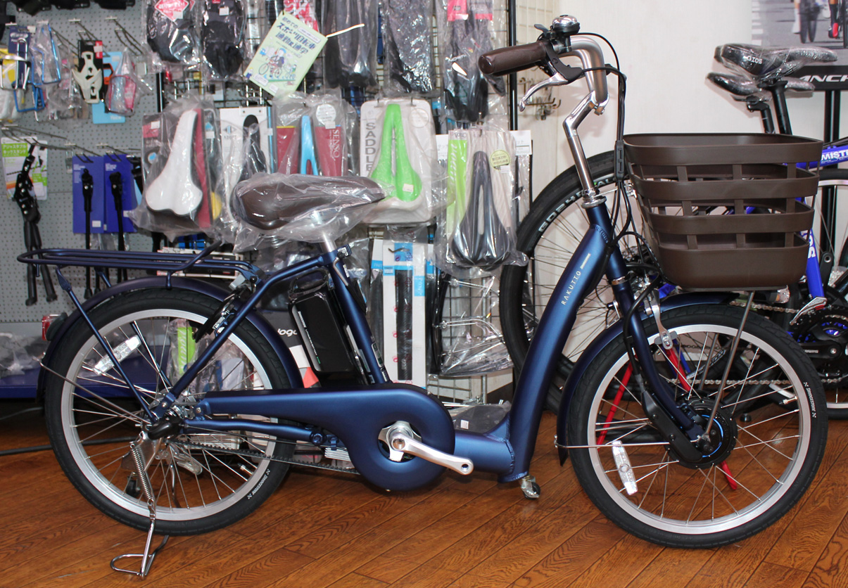 ブリヂストンの電動自転車ラクット20が入荷いたしました。